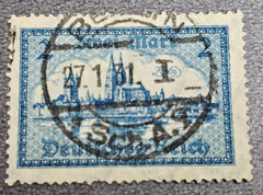 Stamp Germany Reich 2 Mark 1931 Bauwerke Köln Mi. Nr. 365 (34246)