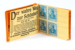 1920 Deutsches Reich German Empire Stamp Booklets Stamps 142, 143 & 139 Mint