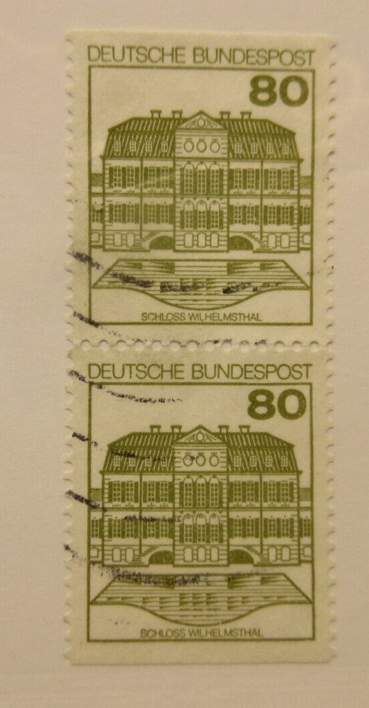 GERMANY REPUBLIC Zusammendrucke Michel: 1040 C/D, USED Lot24, Cat €6