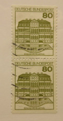 GERMANY REPUBLIC Zusammendrucke Michel: 1040 C/D, USED Lot24, Cat €6