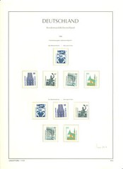 GERMANY -BUND 1955/89 -COLLECTION BACK OF THE BOOK – 66 ST. + 1 BLOCK ** MNH VF