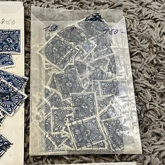 1922-1923 HUGE INVESTOR’S LOT OF GERMANY POSTHORN (ONE COLOR) STAMPS