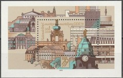 DDR #MiBl55 MNH S/S 1979 Dresden Buildings [2030]