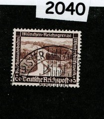 Used stamp Scott B93 1936 Winter relief Culture fund Germany #2040