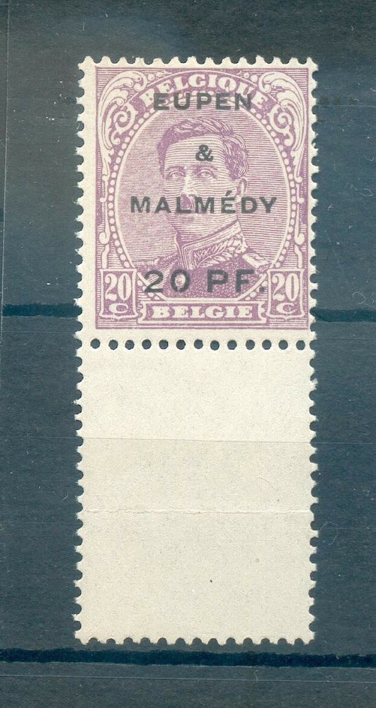 Eupen & Malmedy 4 LF With Folded BLANK SPACE** MNH POSTFRESH (73459)