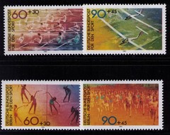 1981 Germany BRD & Berlin Fur den Sport MNH 2 complete sets