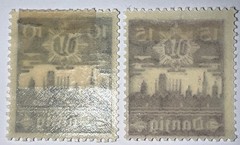 Travelstamps: 1937 Germany Danzig Stamps Mi.No. 267-268, Mint, Og, Hinged, WW2