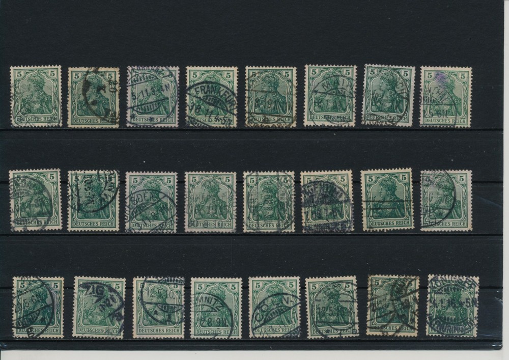 Germany, Deutsches Reich, Nazi, liquidation collection, stamps, Lot,used (BR 13)