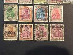 Germany # 118 – 136 Used * 2024 Scott Catalogue Value $ 37.55
