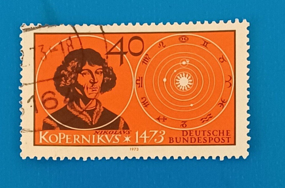 Germany Stamp – 1473 Copernicus – Kopernikvs