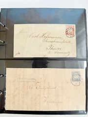 Saxony Briefe-Sammlung Vorphila – German Reich Approx. 200 Piece IN 2 Albums