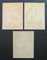 Saar Germany 1954 Scott #250-252 MNH OG Complete Set!