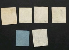 German Old States – Hannover Stamp LOT – 6 USED (Mi Nr. 4, 9, 14, 15, 16, 19)