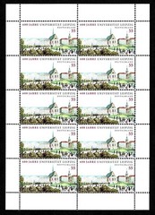 GERMANY, SCOTT # 2539, MNH MINI SHEET – LEIPZIG UNIVERSITY, 2009 COLLEGE