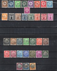 GERMANY. 1933-1944. COLLECTION BUILDER OF 217 ALL DIFFERENT STAMPS.