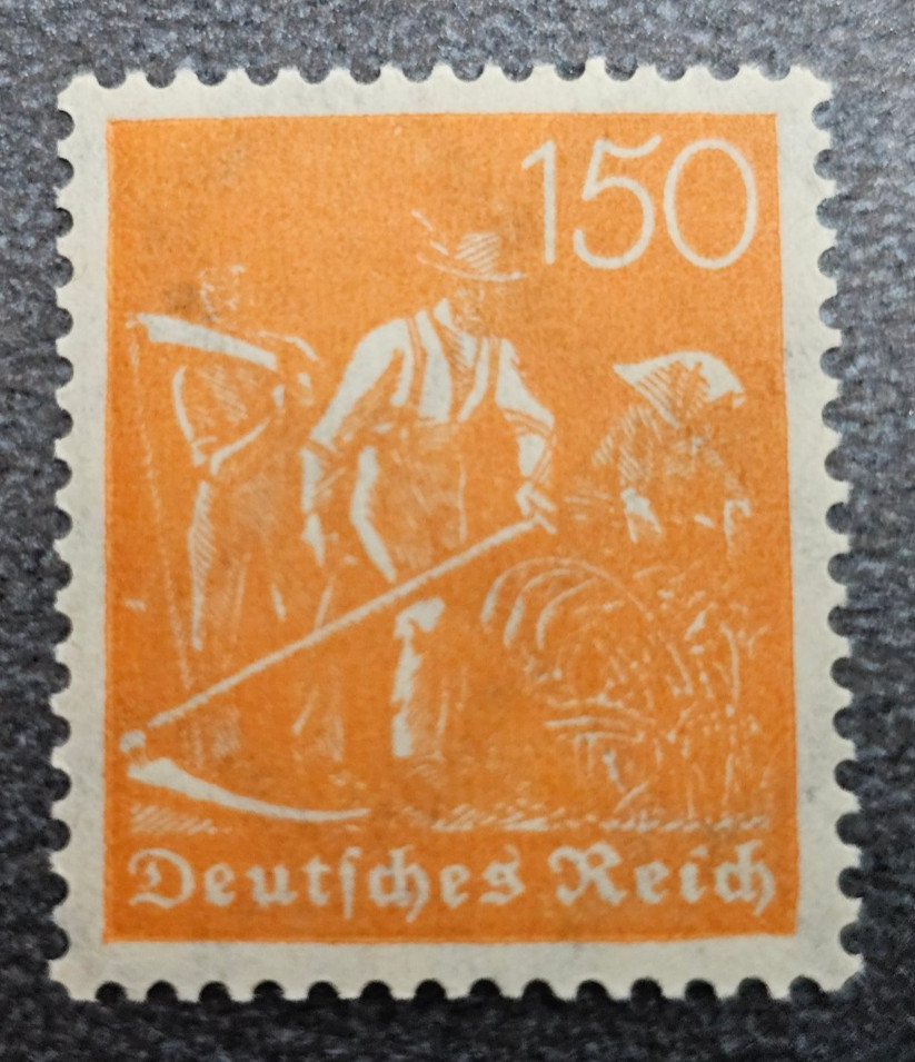 Stamp Germany Deutsches Reich 150 Pfennig 1921 Mi. Nr. 189 [🇩🇪39173-17]