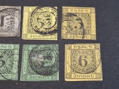 Baden Old Germany XIX c. #* Mixed lot as per photos – Imperforated $$$HCV$$