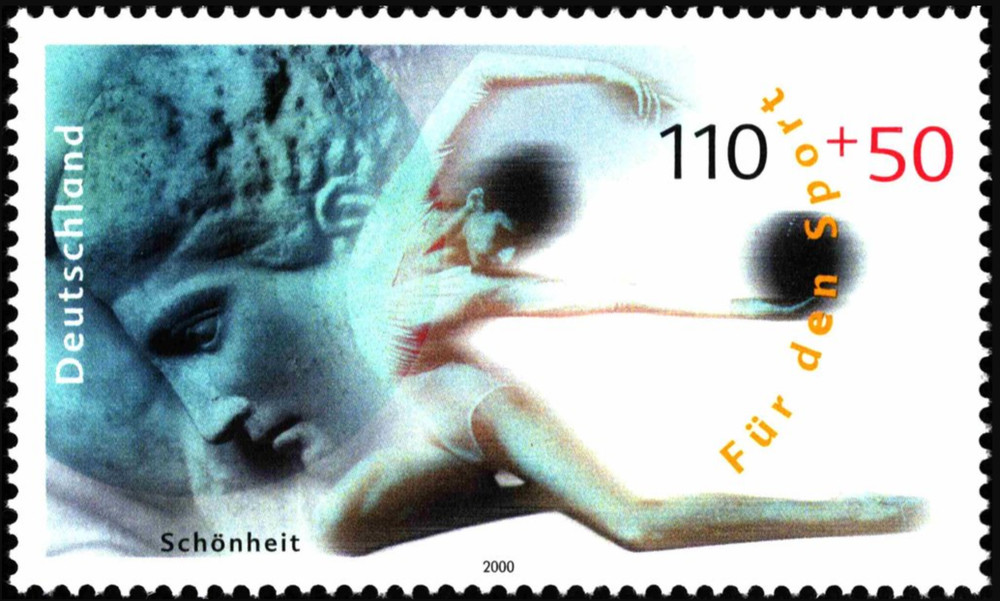 BRD FRG #Mi2095 MNH 2000 Rhythmic Gymnastics Beauty [B863 YT1927 SG2945]