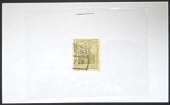 German – 1920 Scott 126 60pf – „B.N.“ PERFIN – Stamp