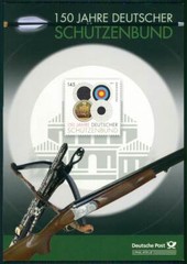 GERMANY FOLDER 2011 SHOOTING ASSOCIATION GUNS CROSSBOW SCHÜTZENBUND u937