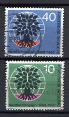 Germany – BRD : Scott 807 & 808 – set from 1960 – used