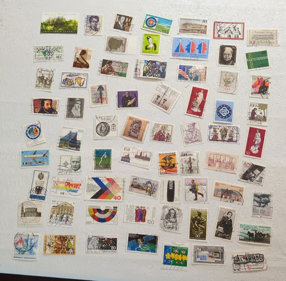 APC 7330 Germany used 1960-1990s 68 stamps scv $29.30