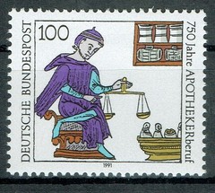 All Caps 1490 750 Years Pharmacist Profession Mint **