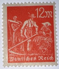 Travelstamps:1922 Germany Deutsch Reich Stamps MNH 12 Mark MNH Mi 240