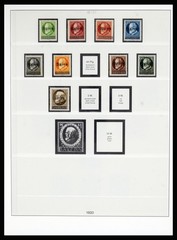 GERMANY SAAR 1920-1959 MNH MH Used Partly Double Lindner Album Stamp Collection