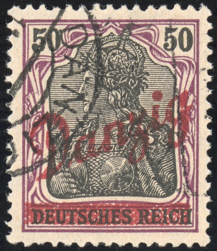 Danzig Stamps # 43 Used Superb Signed Scott Value $300.00
