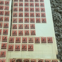 GERMAN HYPERINFLATION STAMP LOT – $2M, $200M, $220M, $2B OVRERPRINTS MINT USED