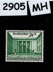 MH Stamp National exposition Berlin B169 / 1940 Third Reich Germany #2905