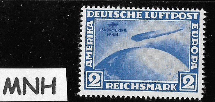 MNH Stamp Private reprint / copy / C38 1930 Germany Zeppelin Air ship