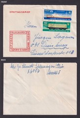 GERMANY 1968, Cover from Scleusingen Leipzig Spring Fair