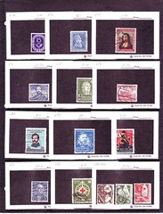 GERMANY USED SELECTION. (106) DIFFERENT ITEMS. SOUND F-VF. SCV $513