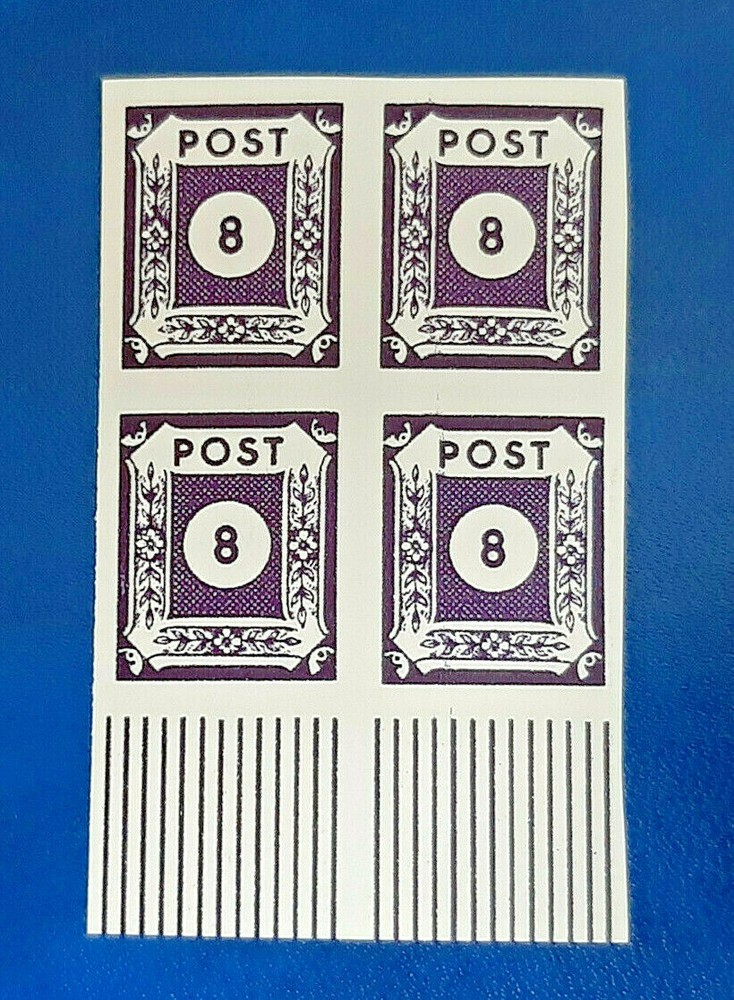 Germany Stamps Allied Occupation 4x 8 Pfennig 1945 Block SBZ Mi. Nr. 44 (19786)