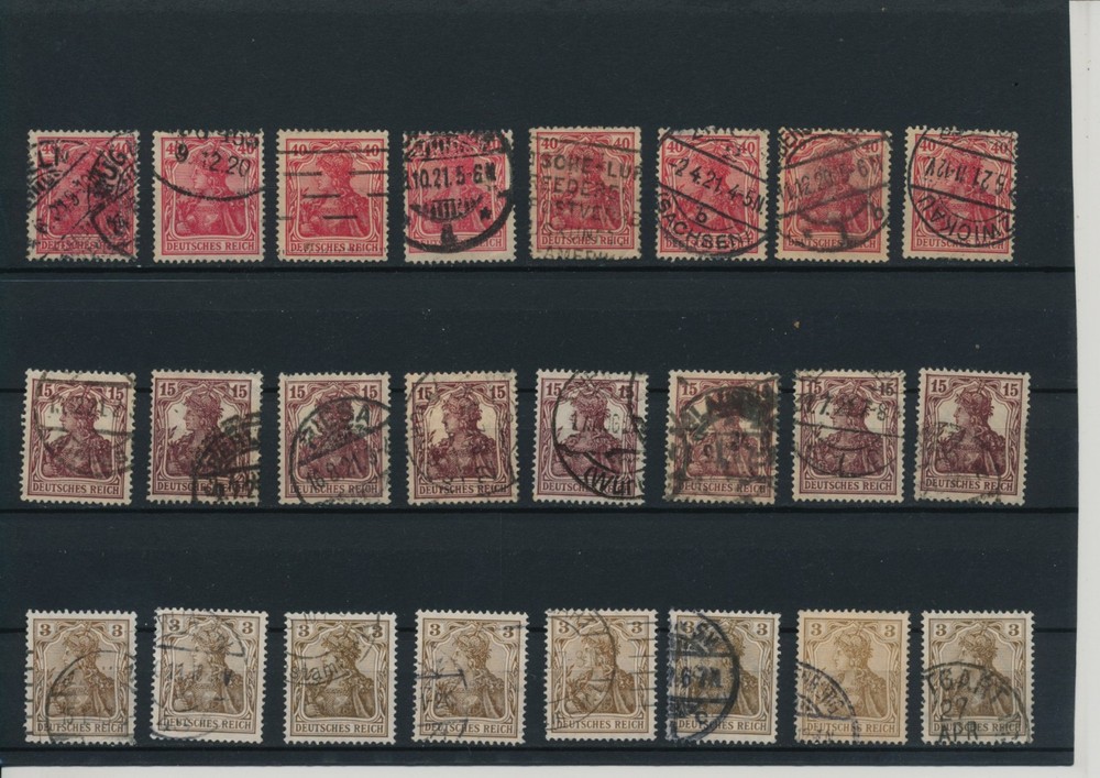 Germany, Deutsches Reich, Nazi, liquidation collection, stamps, Lot,used (BR 17)