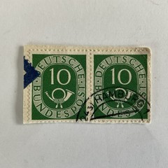 28 Germany stamps in 14 pairs~1951-2015~Accident prevention~flowers~water~Macke