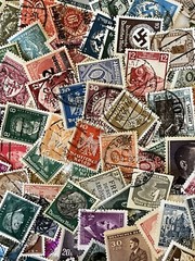 DEUTSCHES REICH – with WWII and Areas – Collection of 500 Stamps – MNH/Used