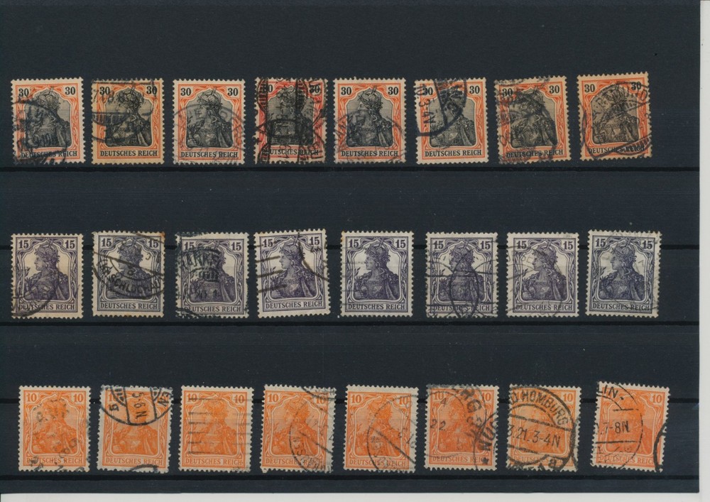 Germany, Deutsches Reich, Nazi, liquidation collection, stamps, Lot,used (BR 31)