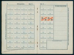 Germany 1920-1923 Inflation 150 Revenue Stamps 13 Billion Marks Bauarbeite 78849