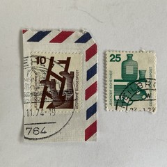 24 Germany stamps~1971-1982~Accident prevention~Macke~joust+German occupation
