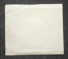 German Cover letter envelope w multiple stamps Frankfurt Special Cancels 1949