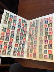 1930s TO THE END OF WWII GERMAN POSTAGE STAMP COLLECTION / 100’s OF STAMP