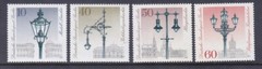 Germany Berlin 9N430-33 MNH 1979 Historic Street Lanterns Full Set of 4
