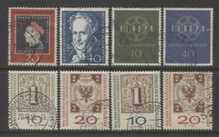 Germany 1959 complete year set and souvenir sheet used, $ 140.00