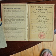 Several German tax stamps, a German tax stamp book from 1903