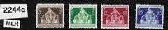 MLH Stamp set Sc 473-476 Mother and Children 1936 Third Reich Germany #2244a