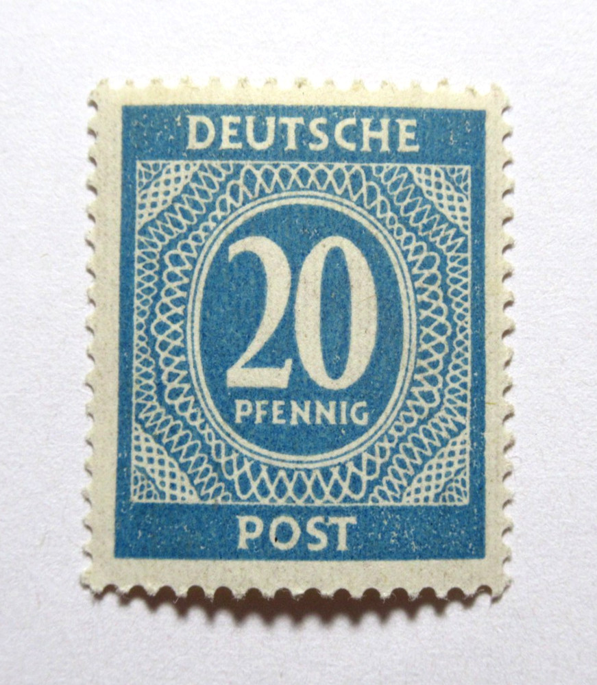 Germany Stamps Sc 543 Allied Occupation Zone 20 Pfennig 1946 MVLH