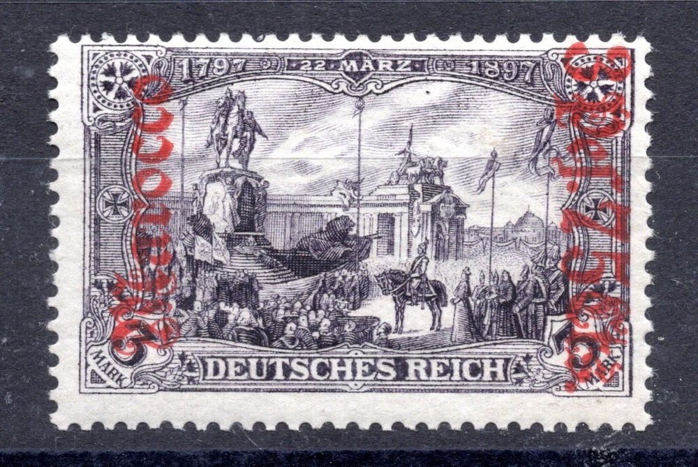 Offices in Morocco, Mi. 32 B, perf. 25:16, MNH